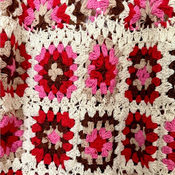 NWT MANGO Handmade Crochet Dress Size M - Picture 5 of 10